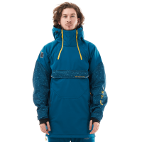 Dragonfly Куртка-анорак сноубордическая Uktus Man Dark Ocean - Yellow в Чебоксарах