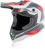 Acerbis Шлем детский Impact Steel Junior Red/Grey в Чебоксарах