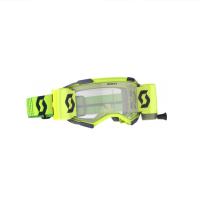 Scott Очки Fury WFS neon green/neon yellow/clear works в Чебоксарах