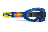 100% Очки FMF Powercore Goggle Flame Navy/Clear Lens в Чебоксарах