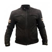 MCP Мотокуртка кожаная классическая Hixon коричневый в Чебоксарах