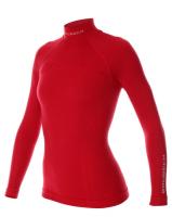 Brubeck Футболка женская дл.рукав Wool Merino 78% Малина в Чебоксарах