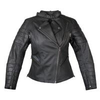 Rush Мотокуртка женская Sandora кожа Черный в Чебоксарах