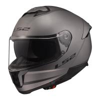 LS2 Мотошлем FF808 Stream II Solid серый в Чебоксарах