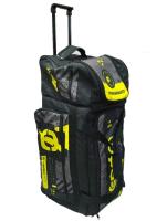 Grom Сумка для экипировки с колесами MX1 Gearbag Fragments Neongrey в Чебоксарах