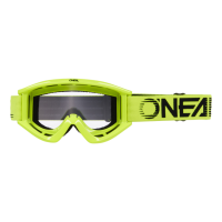 Oneal Маска кроссовая B-Zero V.22 желтая оправа, прозрачная линза в Чебоксарах