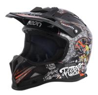 Beon Шлем МХ-17 Black/Graffiti в Чебоксарах