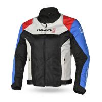 Dimox Мотокуртка текстиль City Traveler Mens Black/Blue/Red в Чебоксарах
