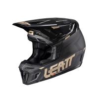 Leatt Шлем кроссовый Moto 9.5 Carbon Kit V26 Black в Чебоксарах
