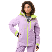 Dragonfly Куртка горнолыжная утепленная Gravity Woman 2025 Purple-Lime в Чебоксарах