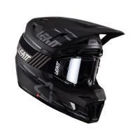 Leatt Мотошлем кроссовый Moto 9.5 Carbon Helmet Kit V26 Black в Чебоксарах
