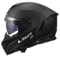 LS2 Мотошлем FF818 Storm III Solid черный в Чебоксарах