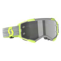 Scott Очки кроссовые Fury LS grey/yellow light sensitive grey works в Чебоксарах