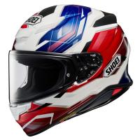 Shoei Шлем NXR 2 Capriccio бело-сине-красно-черный в Чебоксарах