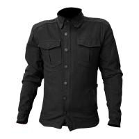 MCP Моторубашка мужская Oslo черный в Чебоксарах