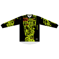 Oneal Джерси детская Element Attack V.25 желтый/черный в Чебоксарах