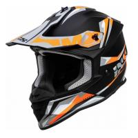 IXS шлем кроссовый 362 2.2 Черно-серый-оранжевый в Чебоксарах