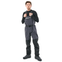 Dragonfly Вейдерсы мембранные Quad Pro 2025 Grey - Black в Чебоксарах