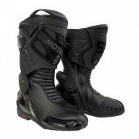 Moteq Мотоботинки спортивные с перфорацией Racing R8 Черные в Чебоксарах