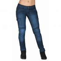 Moteq Женские мотоджинсы Nargiz Women Синие в Чебоксарах