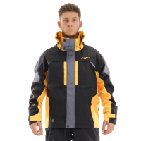 Dragonfly Куртка мембранная Quad Pro Black-yellow в Чебоксарах