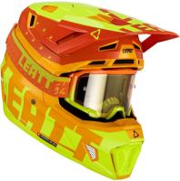 Leatt Шлем кроссовый Kit Moto 7.5 V23 Citrus в Чебоксарах