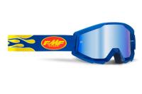 100% Очки FMF Powercore Flame Navy Зеркальная/Синяя линза в Чебоксарах