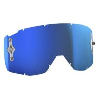 Scott Линзы Hustle MX SGL WKS/OTG electric blue chrome в Чебоксарах