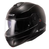 LS2 Мотошлем FF908 Strobe II Solid Gloss Black в Чебоксарах