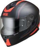 IXS Шлем HX 1100 2.0 Черно-красный матовый в Чебоксарах