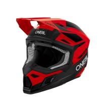 Oneal Шлем кроссовый детский 3Series Youth Race V24 красный/ черный в Чебоксарах