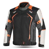 Dimox Мотокуртка текстиль Horizon Mens Orange/Black в Чебоксарах
