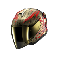 Shark Шлем Skwal I3 Jet Venum Black/Red/Gold в Чебоксарах