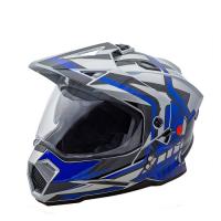 AIM Шлем кросс/эндуро JK802S Blue/Grey/Black в Чебоксарах