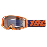 100% Очки Armatic Enduro Moto Neon Orange / Clear в Чебоксарах