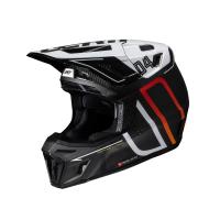 Leatt Мотошлем Moto 9.5 Carbon-White V25 в Чебоксарах