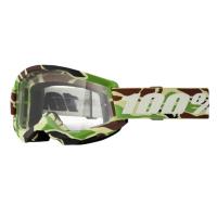 100% Очки Strata 2 V26 Goggle War Camo / Clear в Чебоксарах