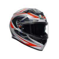 AGV Шлем K3 22.06 Space Matt White/Red Fluo в Чебоксарах