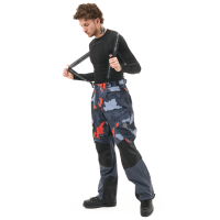 Dragonfly Мембранные брюки Quad 2.0 Man 2025 Grey - Orange Camo в Чебоксарах