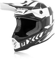 Acerbis Шлем детский Impact Steel kid White/Black в Чебоксарах
