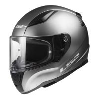 LS2 Мотошлем FF353 Rapid II Solid Matt Titanium серый матовый в Чебоксарах