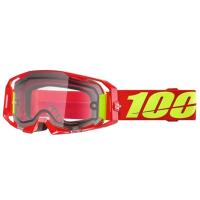 100% Очки Armatic Enduro Moto Red / Clear в Чебоксарах
