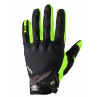 Suomy Перчатки текстильные S-09 черно-зеленые в Чебоксарах