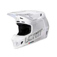 Leatt Шлем кроссовый Helmet Kit Moto 7.5 V25 White в Чебоксарах