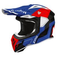 Airoh Шлем Aviator Ace 2 Shield Blue-Red Gloss в Чебоксарах