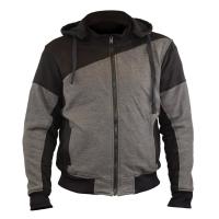 MCP Мотокуртка мужская Hoody серо-черный в Чебоксарах