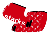 Starks муфта на руль Warm Cross Красный/Черный в Чебоксарах