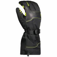 Scott Перчатки Cubrick Black/Lime-green в Чебоксарах