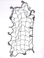 STARKS Сетка багажная NET KVADRO (80/80) Чёрный в Чебоксарах