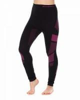 Brubeck Кальсоны женские Dry Черный/Амарант в Чебоксарах